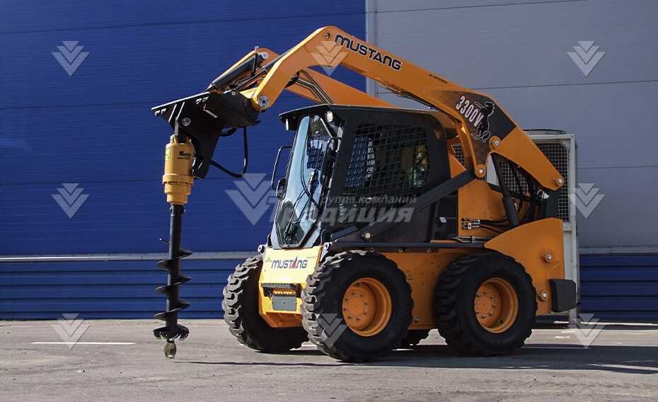 Гидробур на мини-погрузчик (SSL) XCMG XC740/760 Delta (Англия)