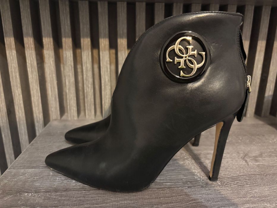 Botine piele Guess