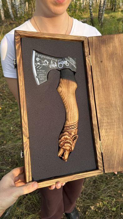 Именной топор в подарок