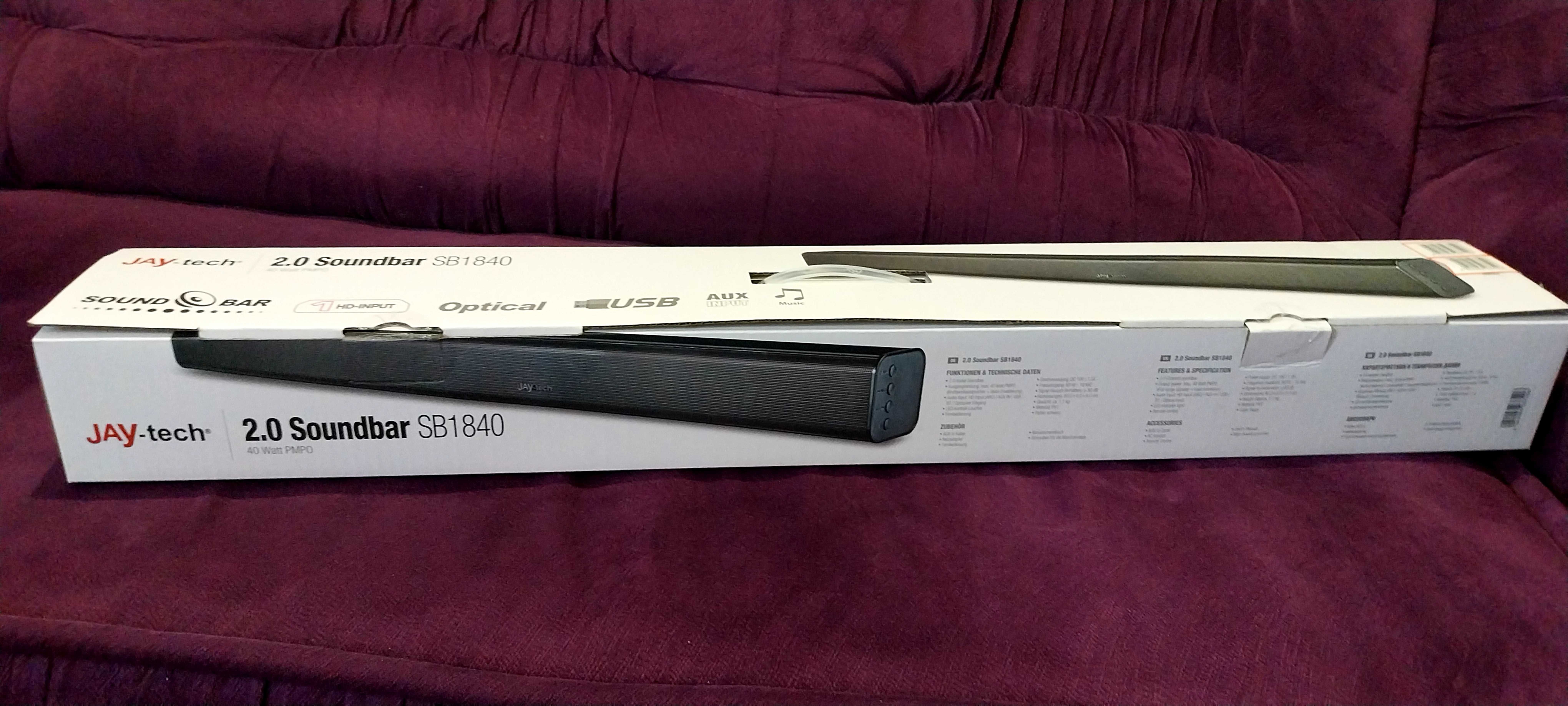 Soundbar 2.0 Jay-tech SB1840