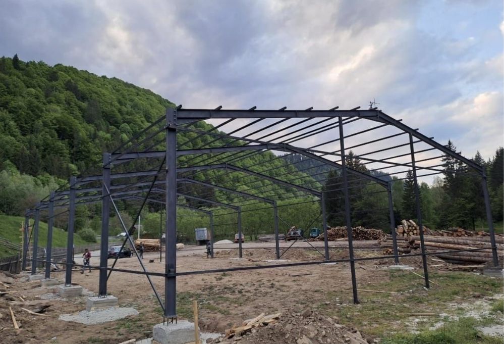 Vand hale si structuri metalice din europrofile la super pret