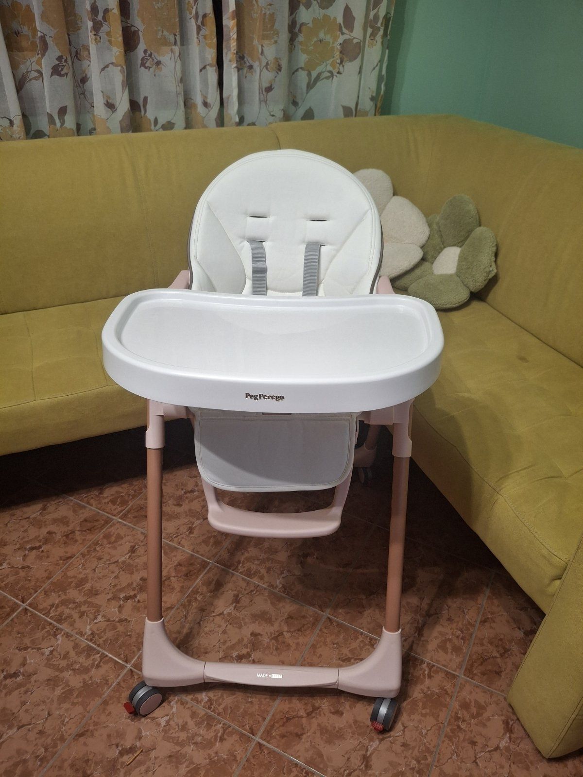 Детско Столче за хранене-шезлонг Peg Perego Prima Pappa Follow Me Mon