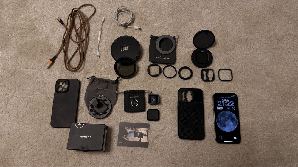 Vand iPhone 13 Pro - 512 GB / set videografie, filtru VND, anamorfic