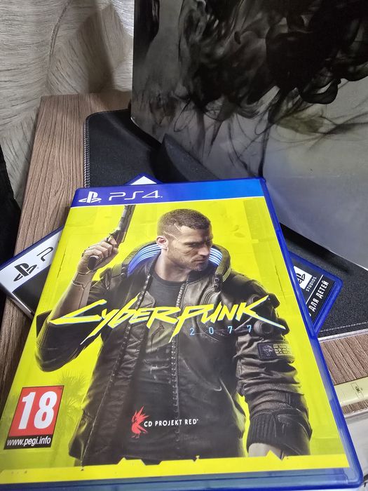 Cyberpunk 2077 диск ps4
