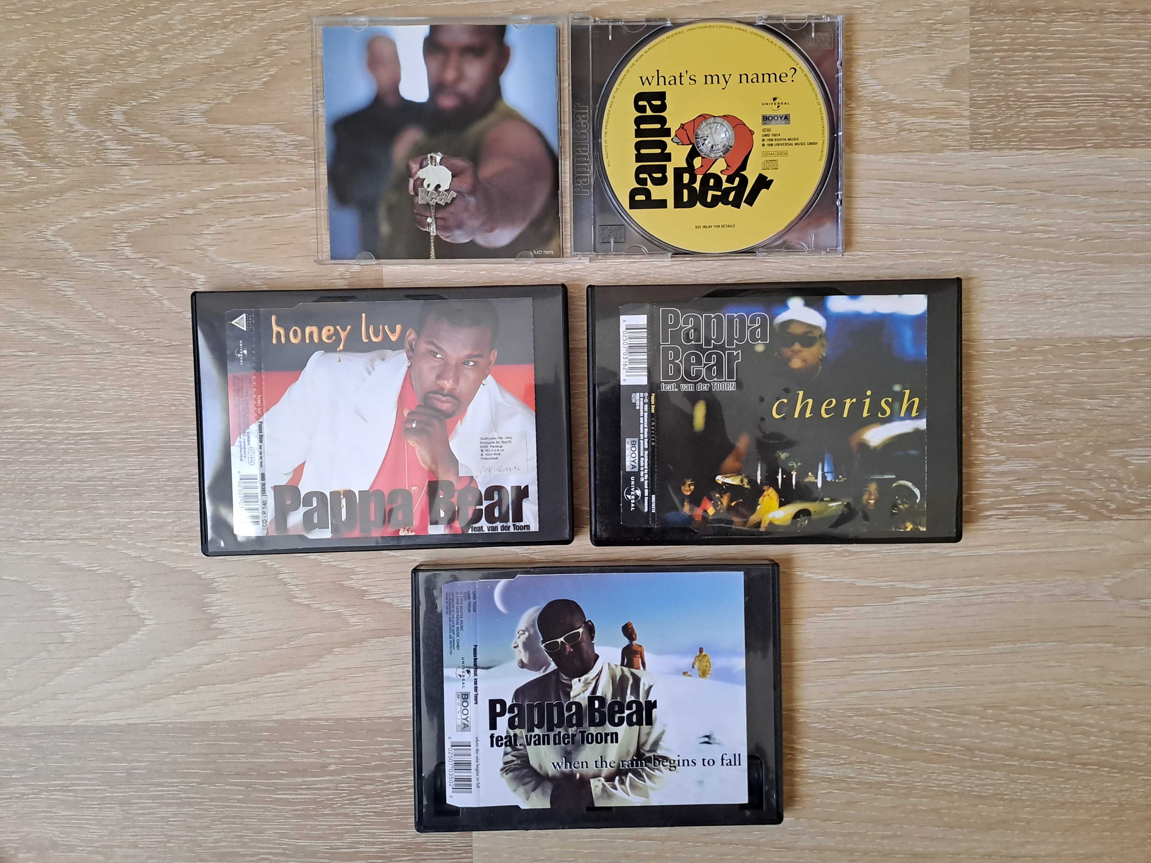 Colectie 4 CD Originale Pappa Bear - Album + CD Maxi - Euro-Rap