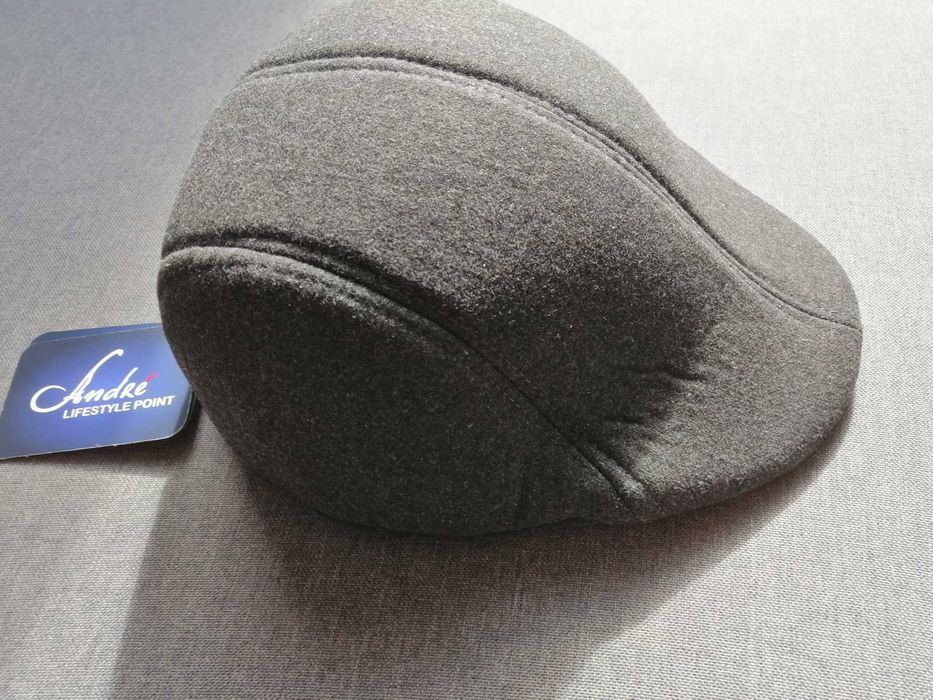 Мъжка шапка, каскет, луксозна