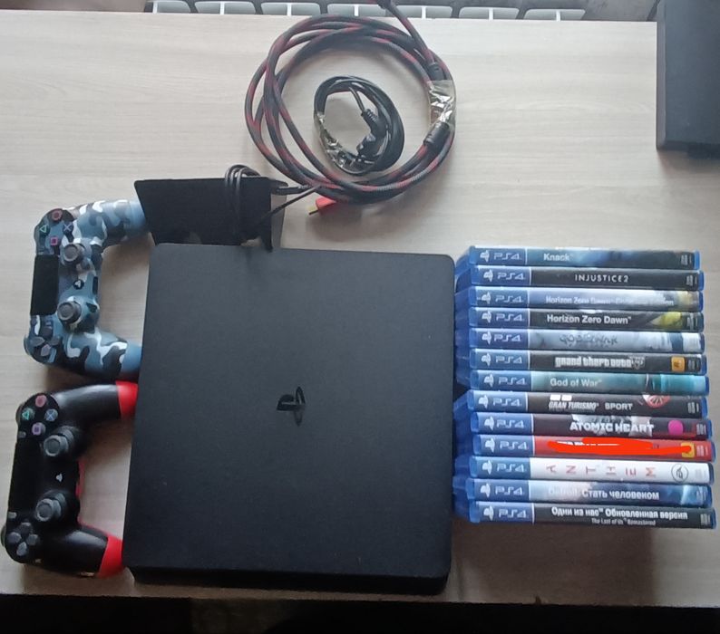 Ps 4+12 игр+все для игры