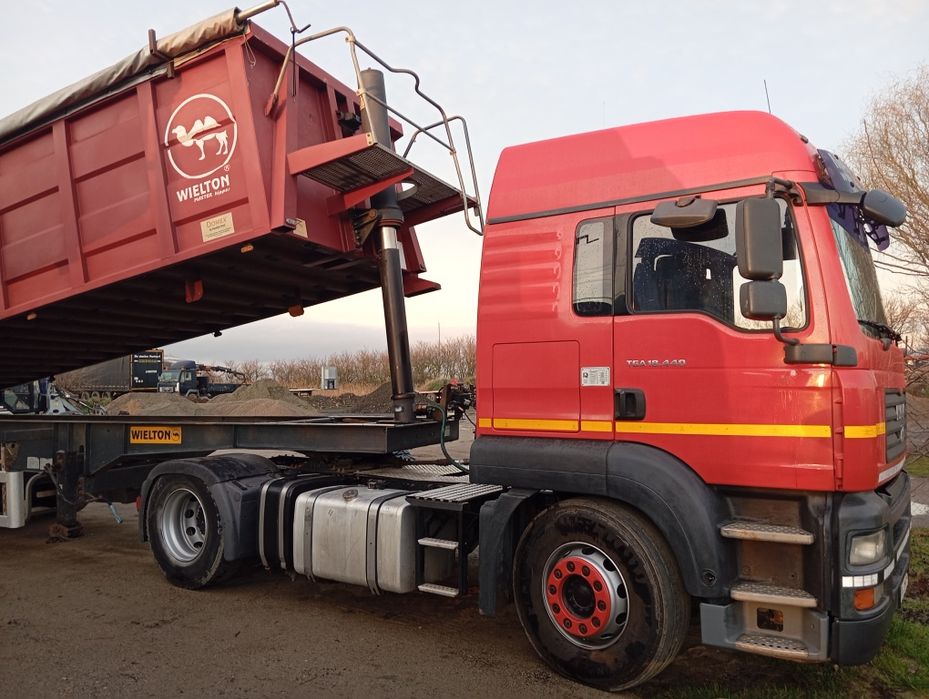 Vand Man TGA 18.440 kit de basculare Hiva din fabrică