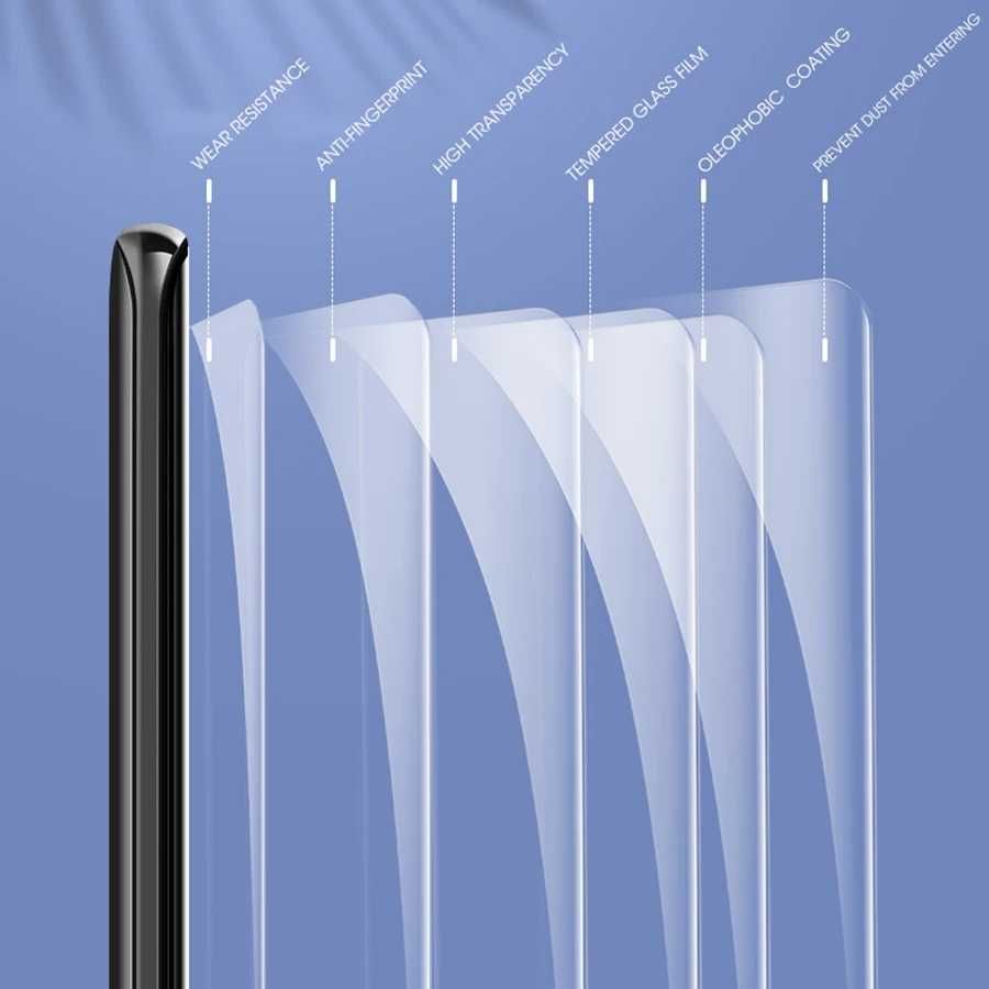 Huawei P60 Pro / Nova 11 Pro / 3D UV ТЕЧНО ЛЕПИЛО Стъклен протектор