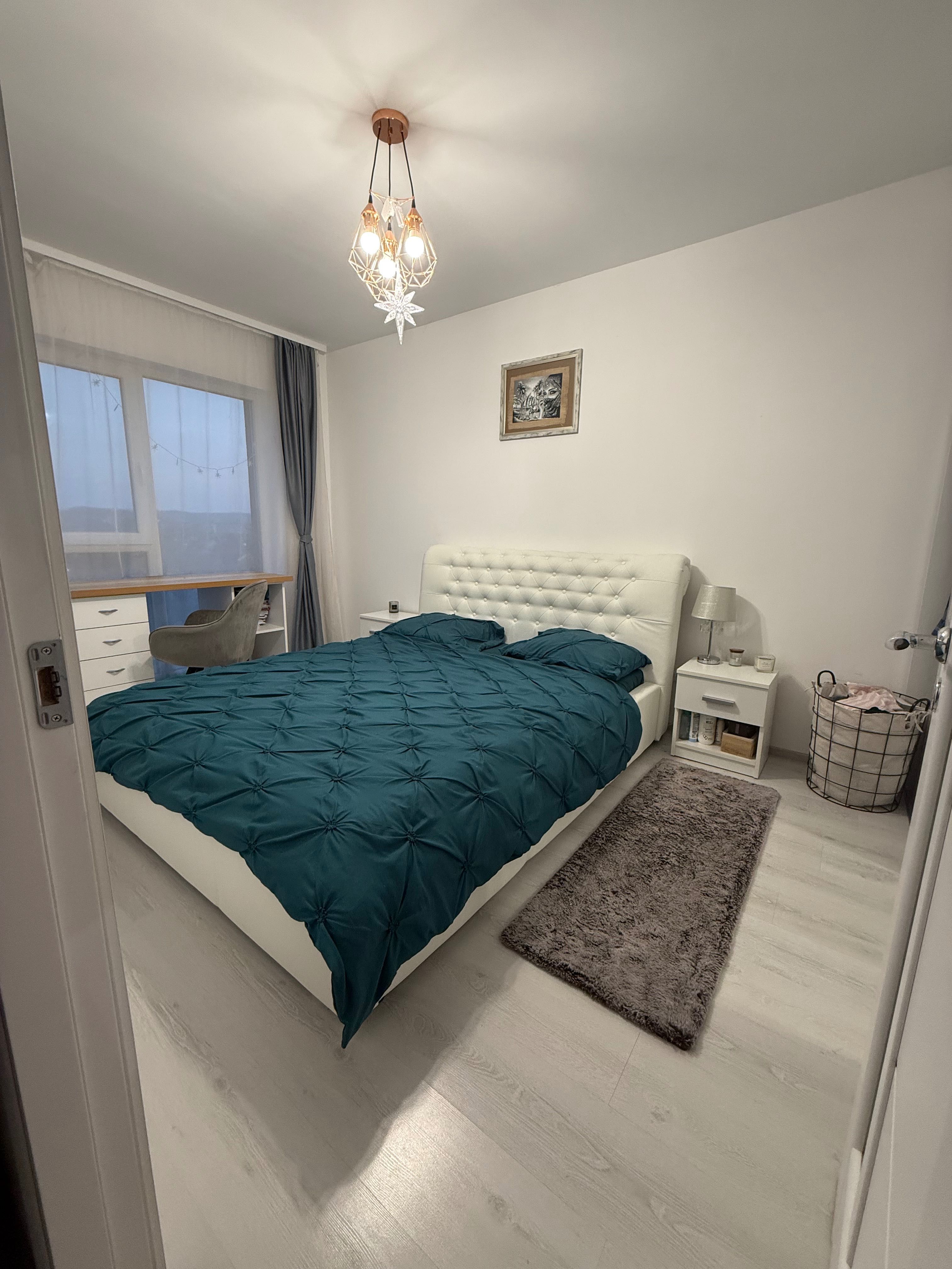 Prima închiriere. Apartament cu 2 camere, 48 mp, Junior Residence