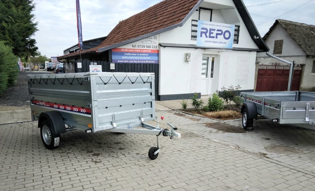 Remorca Repo RDS 2,40/1,25 m 750 kg Basculabila  ATV