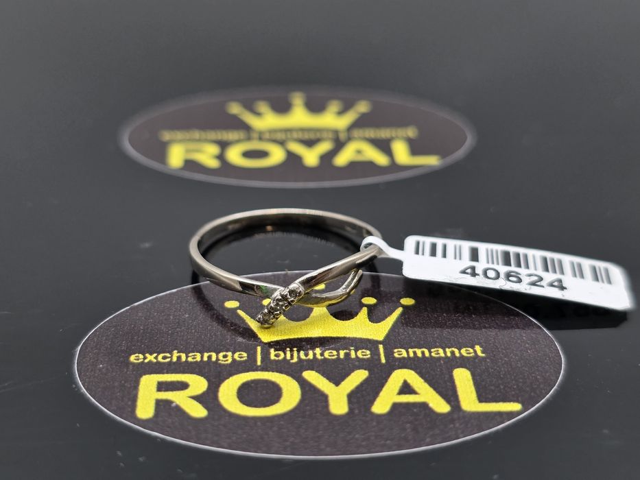 Bijuteria Royal: Inel aur 18k/1.30 gr