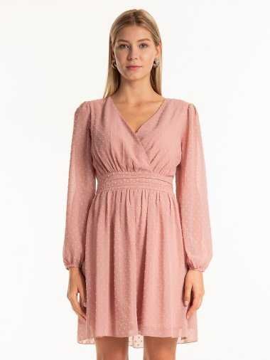 Rochie mar M noua roz si neagra