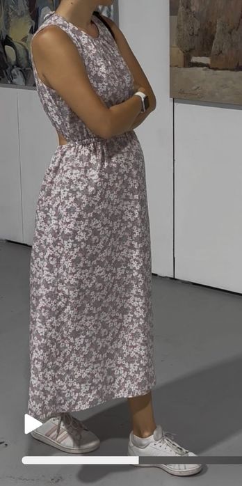 Летнее платье миди