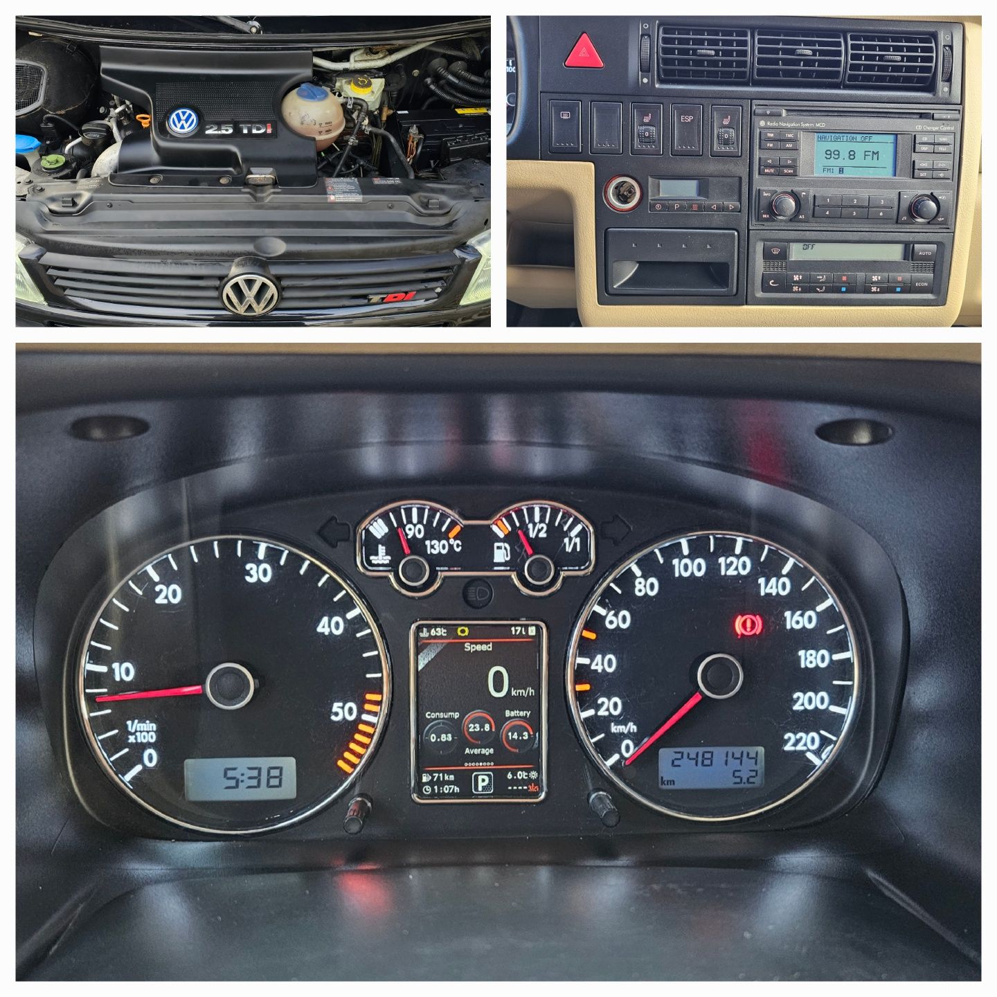 Vw T4 Caravelle 2.5 151 Cp Full Pretul in Euro !!!