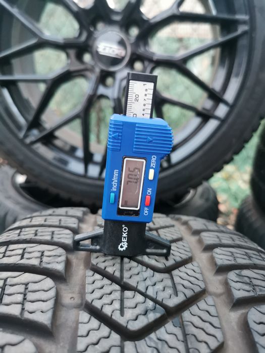 jante DOTZ (5x112) + anvelope iarna 245 40 R18 + senzori presiune