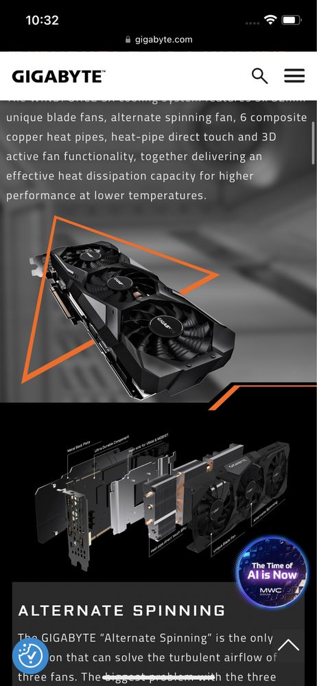 RTX 2080TI GIGABYTE 11GB oc 3x