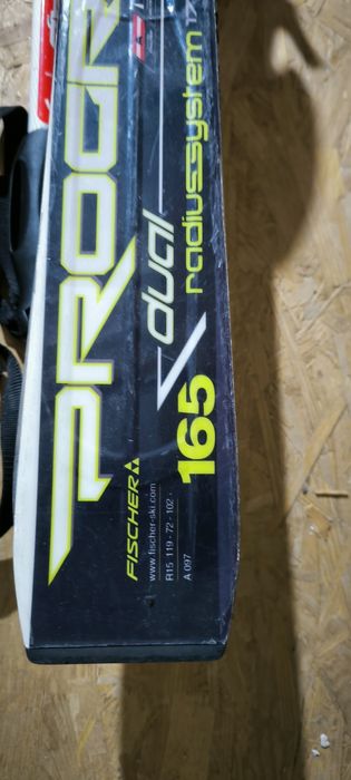 Ski Fisher Progresso dual și bețe Head