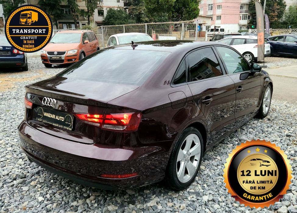 Audi A3 Limousine Exclusive - 1.6 TDI - An 2015 - Euro 6 - GARANȚIE