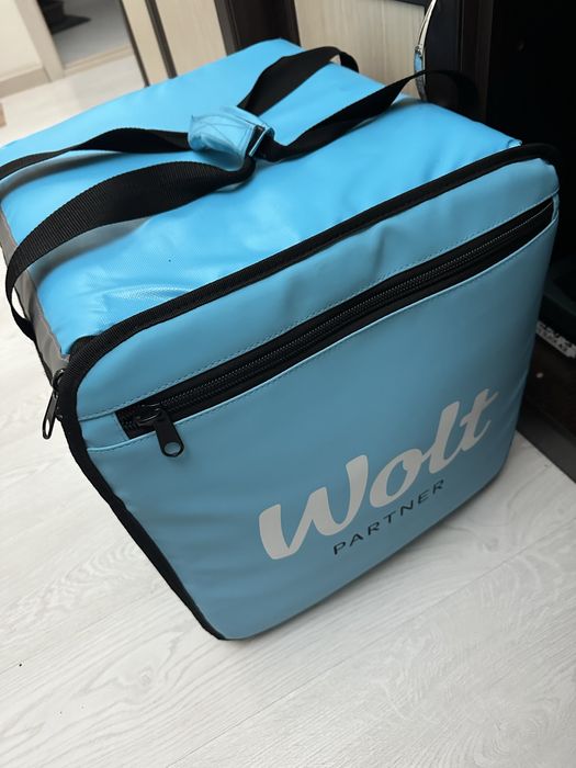 Термосумка wolt в отличном состоянии