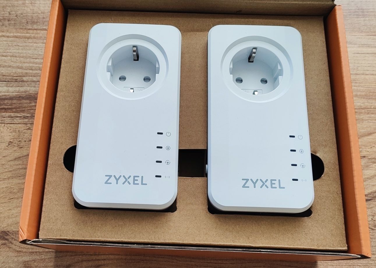 ИНТЕРНЕТ ПРЕЗ КОНТАКТА!!! Powerline  адаптер ZyXEL PLA6457