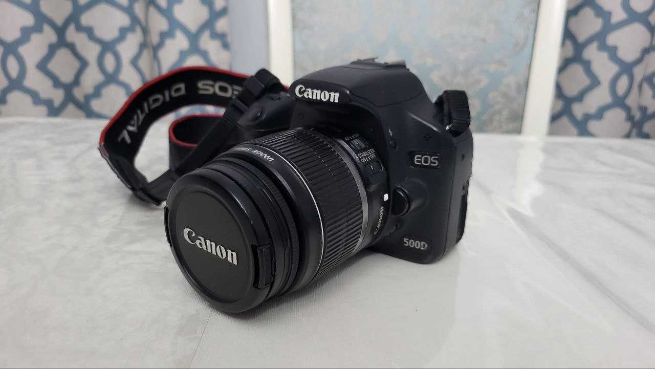 Фотоаппарат зеркальный Canon EOS 500D EFS 18-55 DC