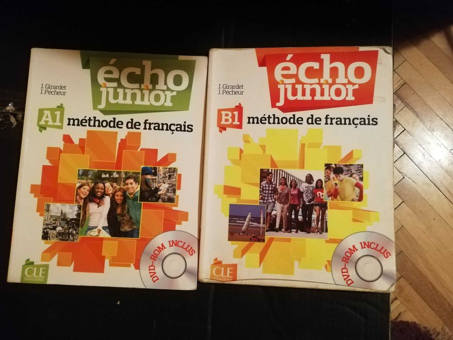 Écho Junior A1/B1, Écho A1, A2, B1, B1'2, Campus, Junior plus 1,2,3