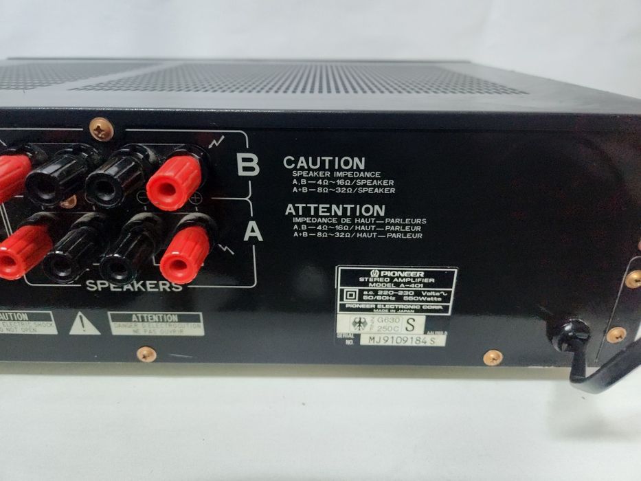 Amplificator Pioneer A 401 și tuner