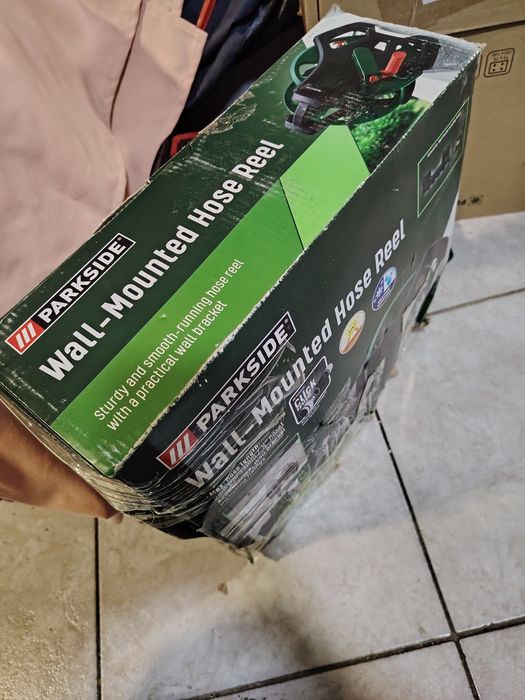 Parkside® Макара за маркуч за стенен монтаж