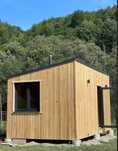 Comtainer modular casuta de vacanta cu lambriu lemn interior exterior