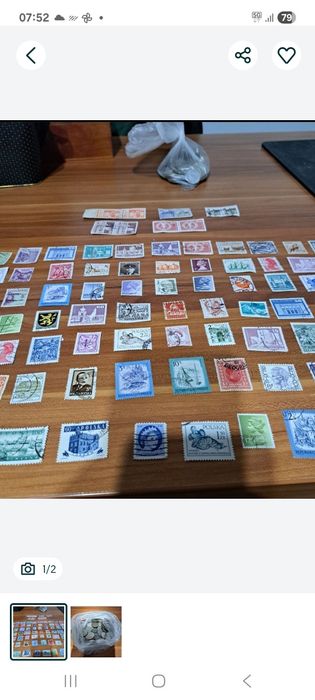 Timbre și monede străine.