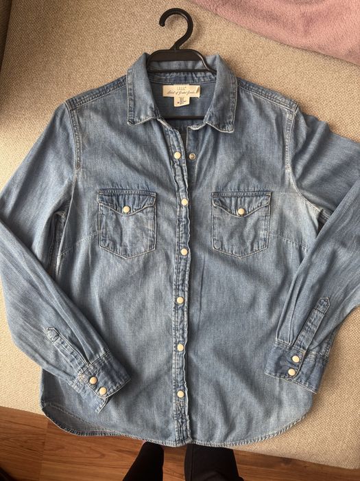 Дамска дънкова риза H&M