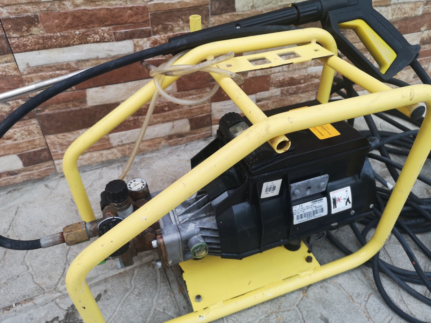Водоструйка Karcher hd700 3.1kw 160bar10l /min Най Висок Клас от 220V