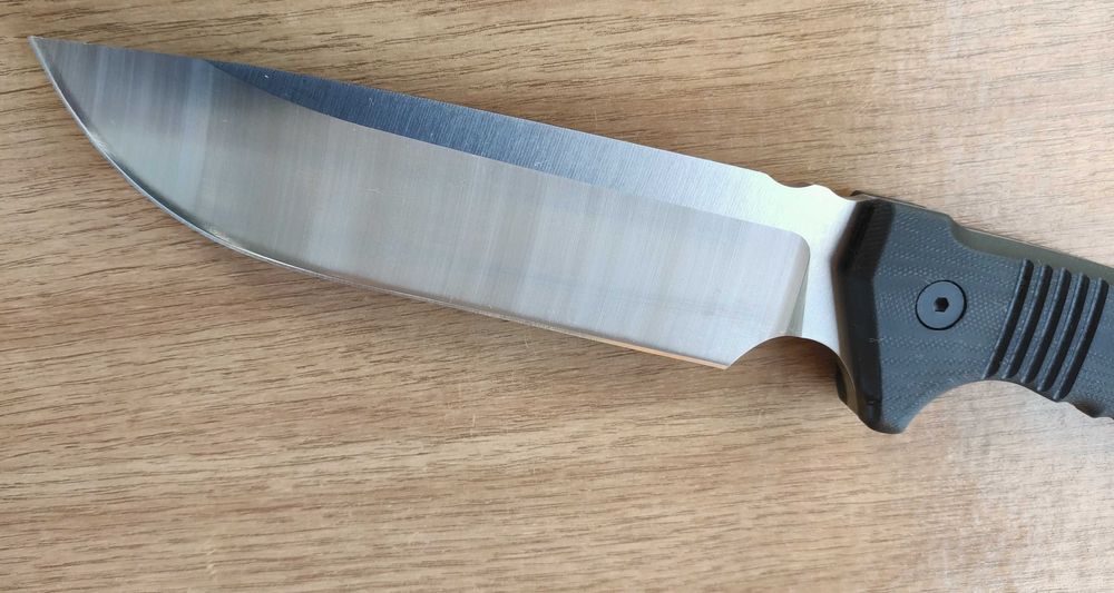 Туристически,ловен нож /ръчна изработка , стомана А8/