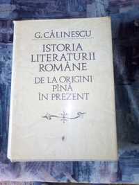 ISTORIA LITERATURII ROMANE de la origini pana in prezent