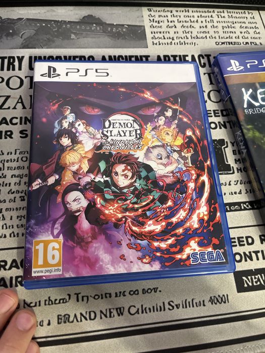 Игра на пс Demon Slayer the hinokami chronicles