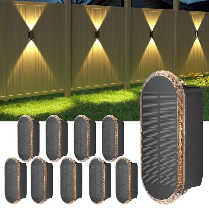 Lampă solară de perete ELLASAY pentru exterior