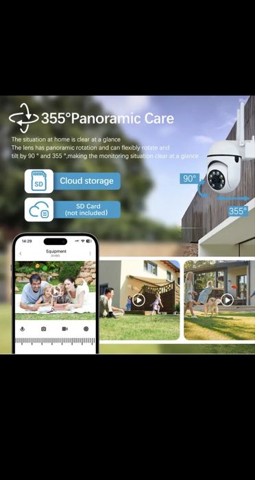 Camera inteligenta +card 64 GB