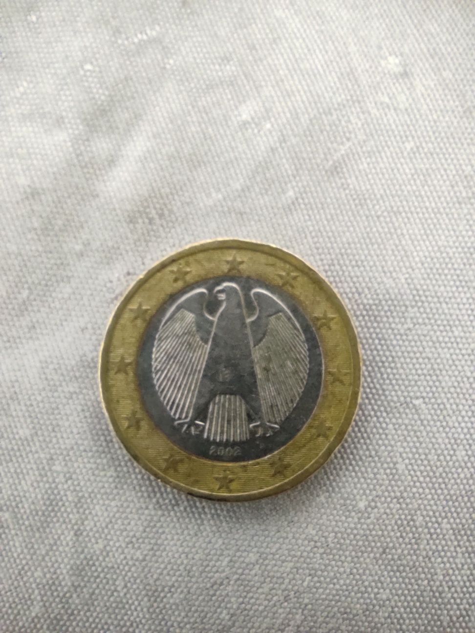 2 monede de 1 Euro 2002
