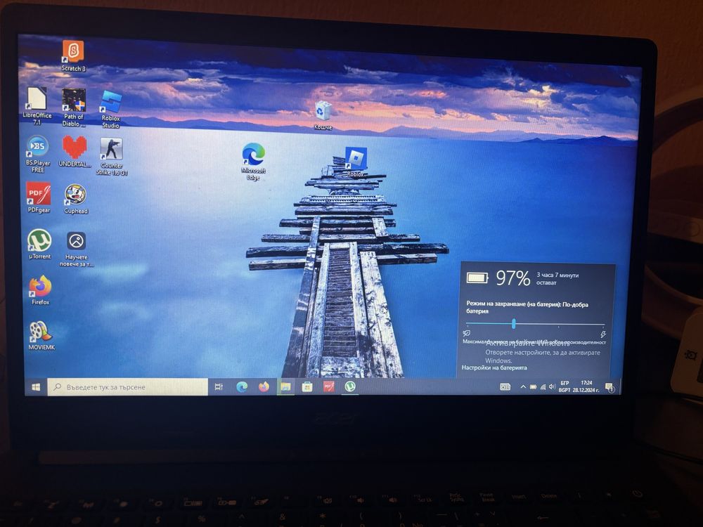 Acer Aspire 3 + мишка и зарядно
