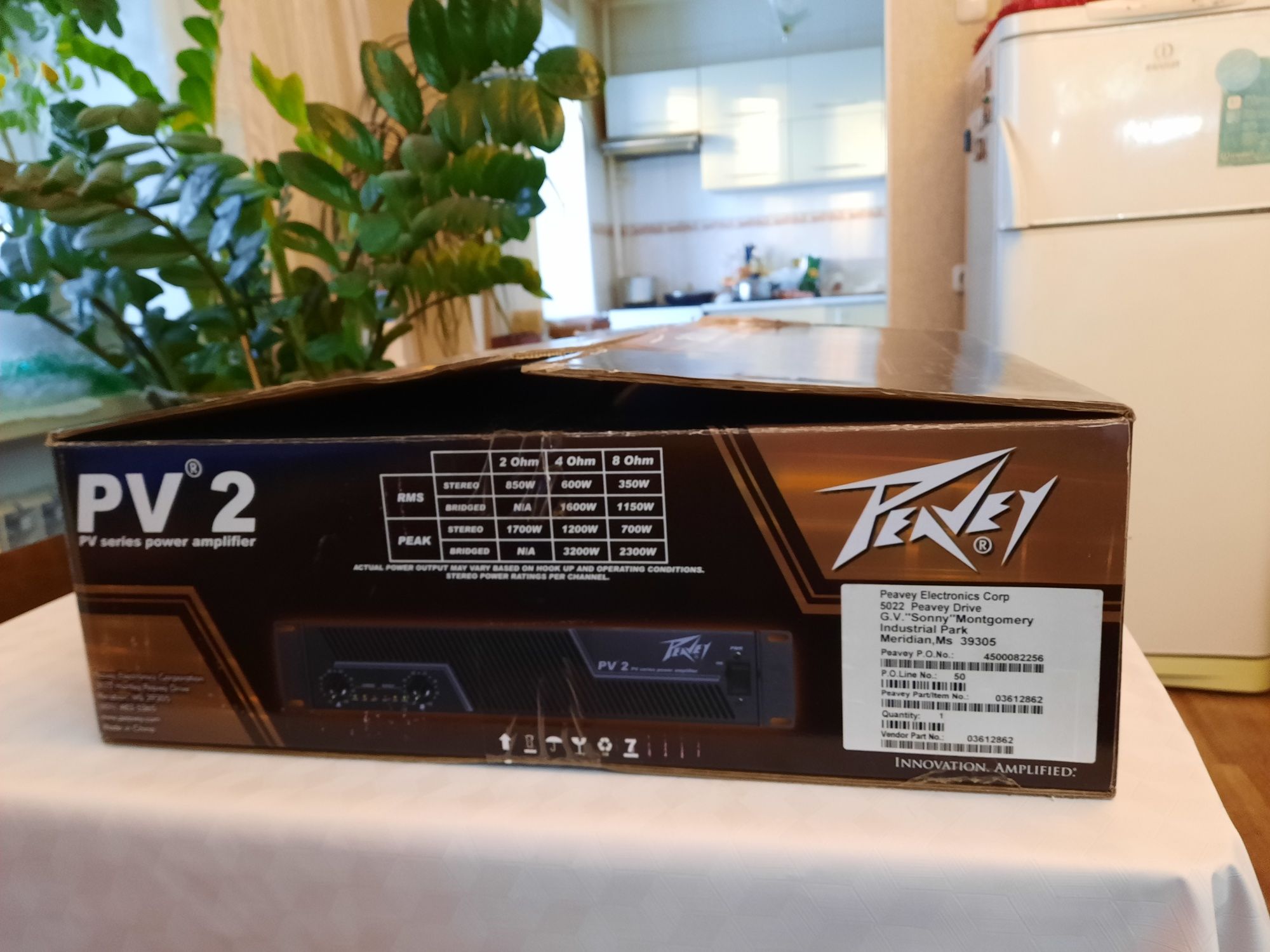 Продаю усилитель мощности Peavey PV2, 2000W