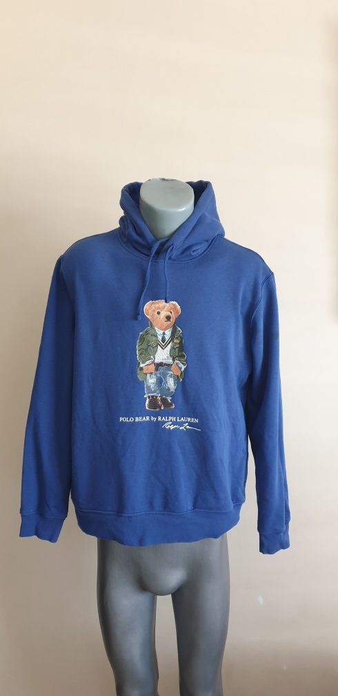POLO Ralph Lauren Bear Hoodie Mens Size M ОРИГИНАЛ! Мъжки Суичър!