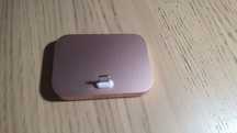 Docking station Apple iphone ipad ipod mufa lightning A1717 roze gold