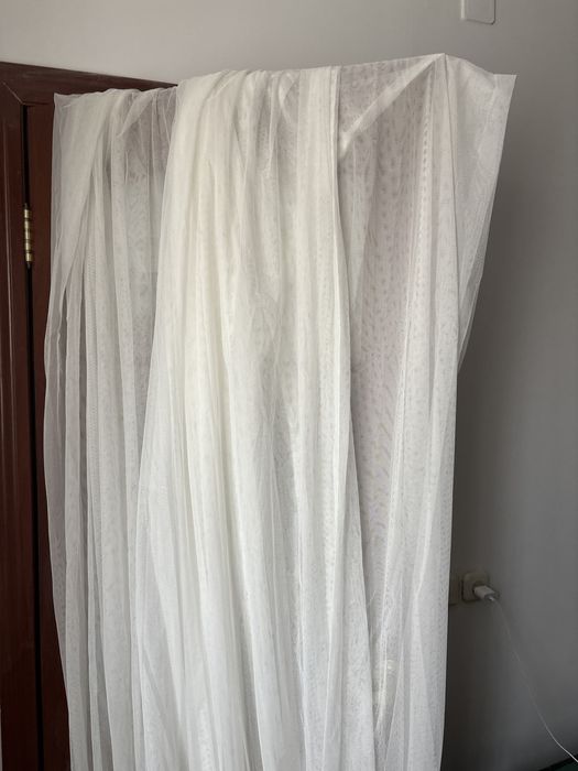 Тюль сетка в отличном состоянии 6 метров