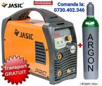 Aparat de sudura aluminiu TIG Jasic TIG 200P AC/DC+Butelie Argon PLINA