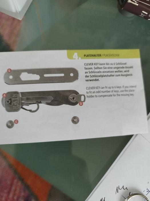 Breloc chei tip briceag multifunctional Troika Germania