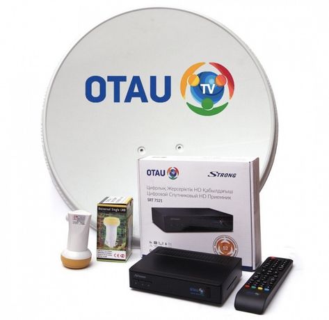 Комплект оборудования кредит и ред OTAU TV с приставкой 60-80 см