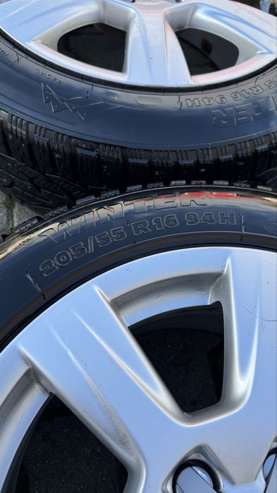 Jante originale Audi cu anvelope de iarna