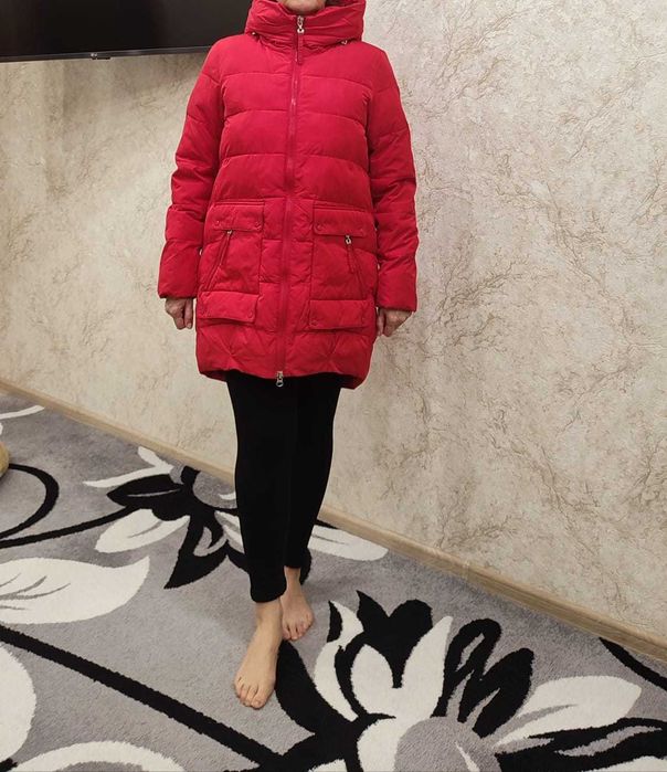 Пуховик зимний, пальто весна-осень 48-50 р