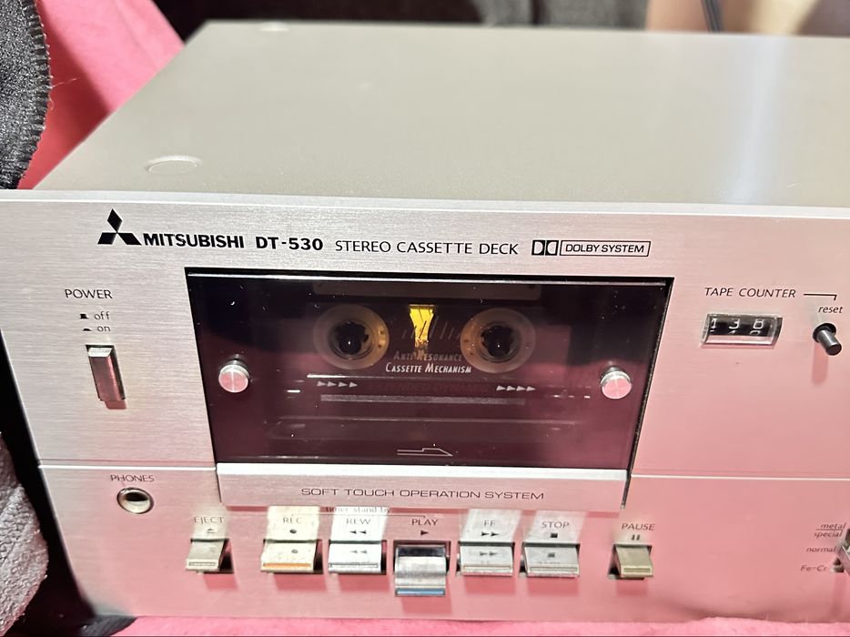 Vintage deck tape Mitsubishi DT-530 superb!